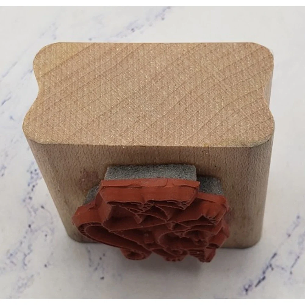 Stampin Up Happy Party Mouse Wood Mounted Rubber Stamp - Picture 2 of 7